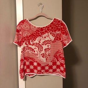 River Island Patterned Top